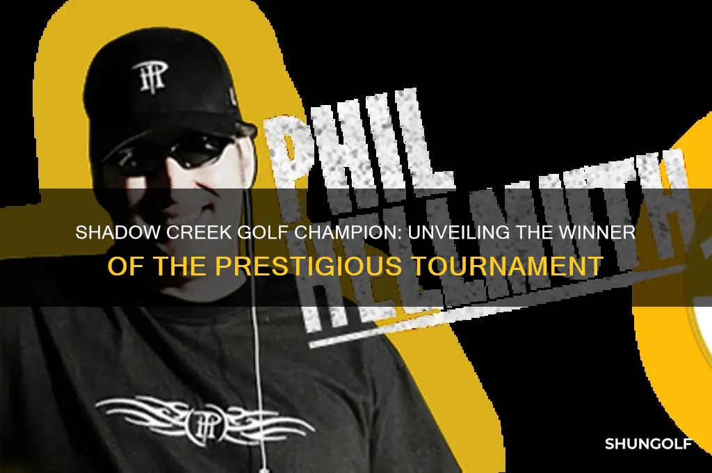 who won shadow creek golf
