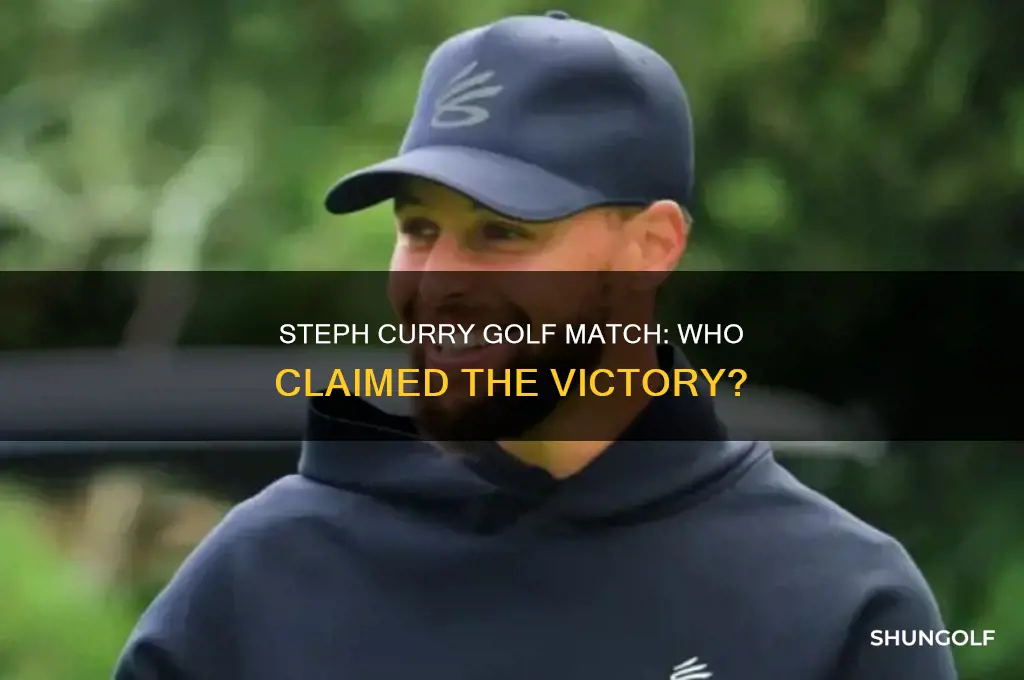who won steph curry golf match