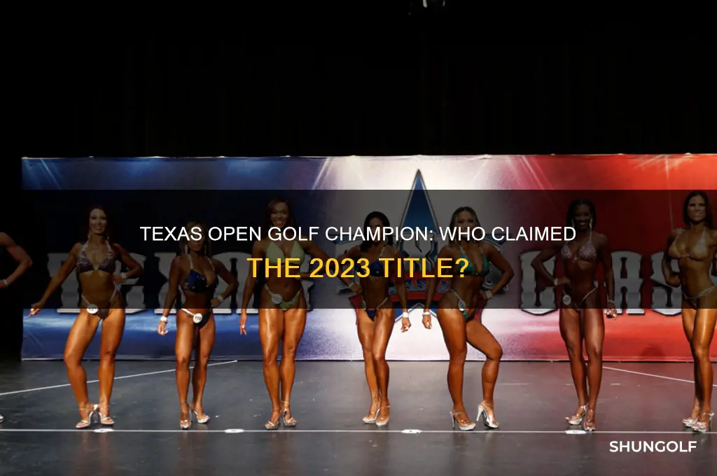 who won texas open golf