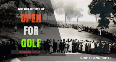 1930 US Open Golf Champion: Unveiling the Historic Winner