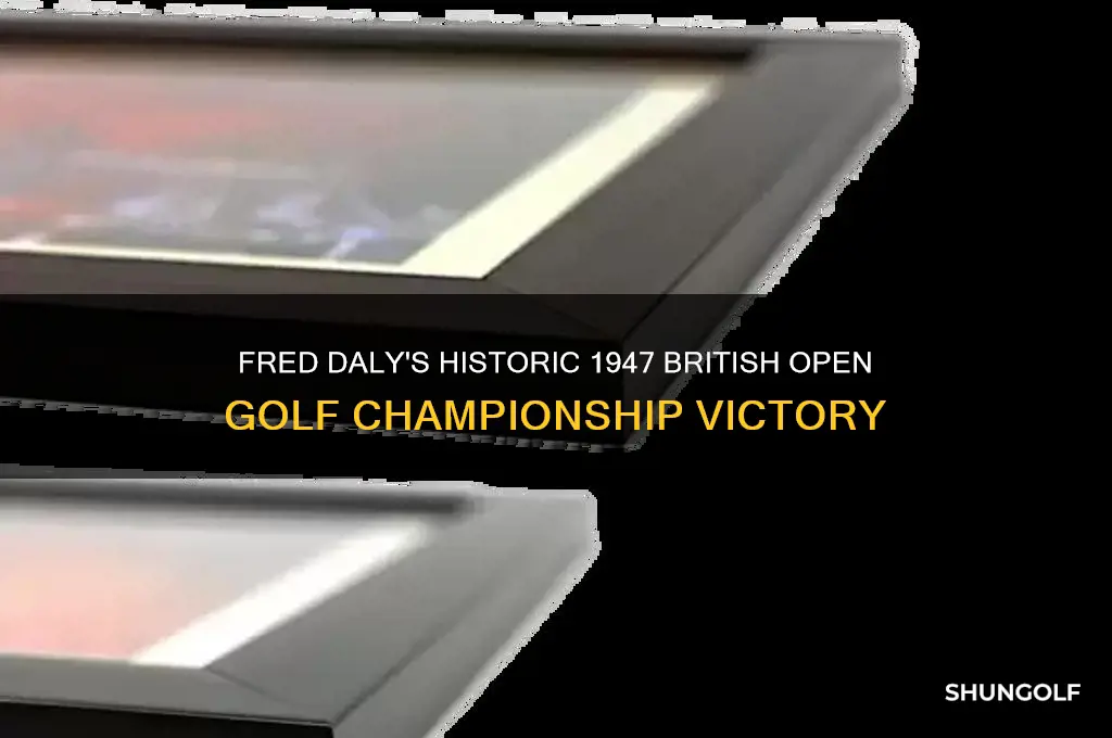 who won the 1947 british open golf