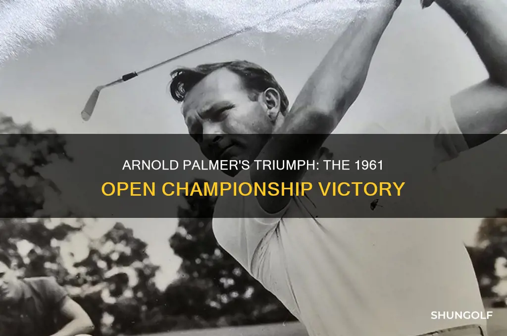 who won the 1961 open for golf