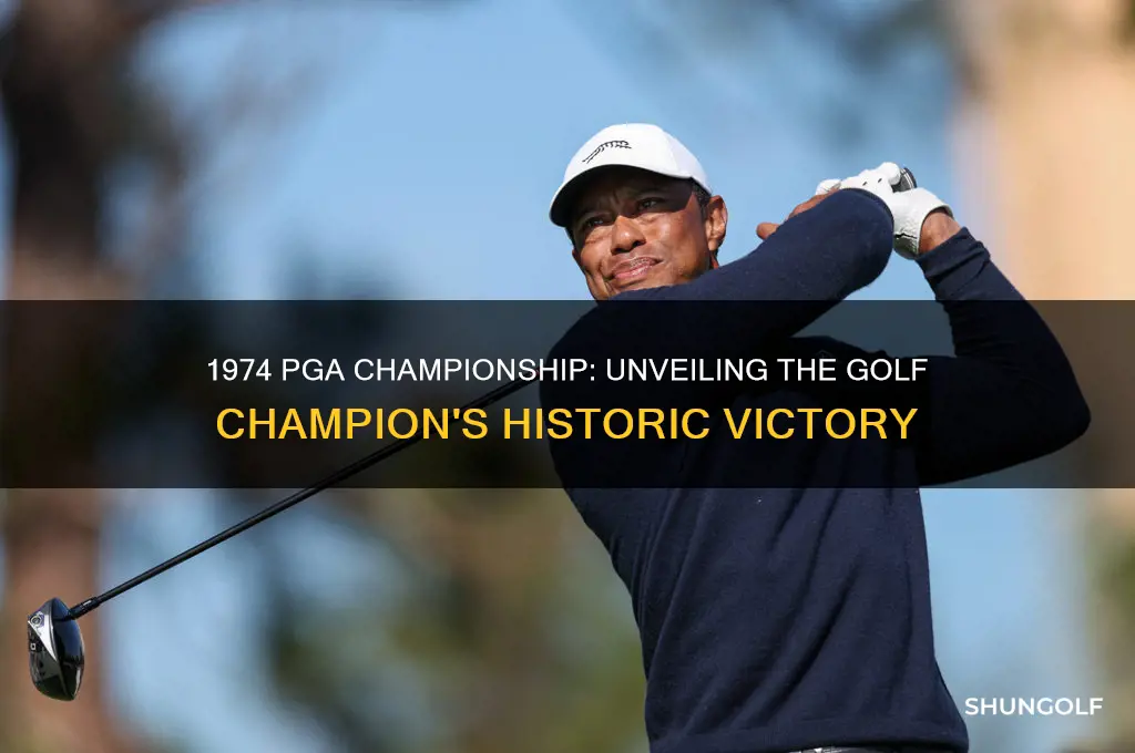 who won the 1974 pga golf
