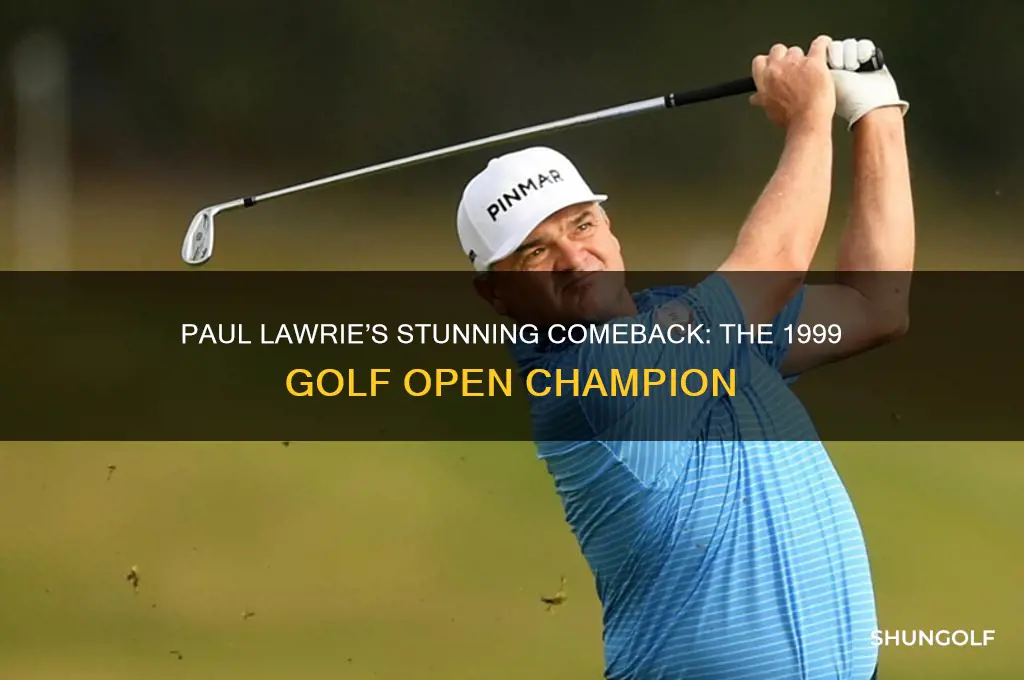 who won the 1999 golf open