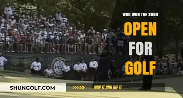 Tiger Woods Dominates: 2000 Open Championship Golf Winner Revealed