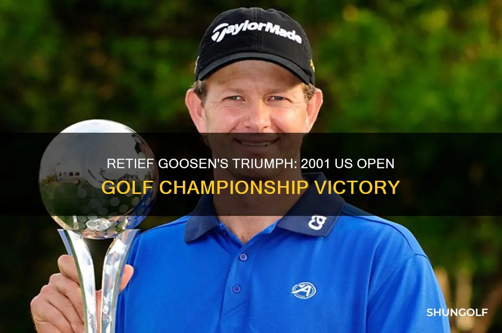 who won the 2001 us open golf