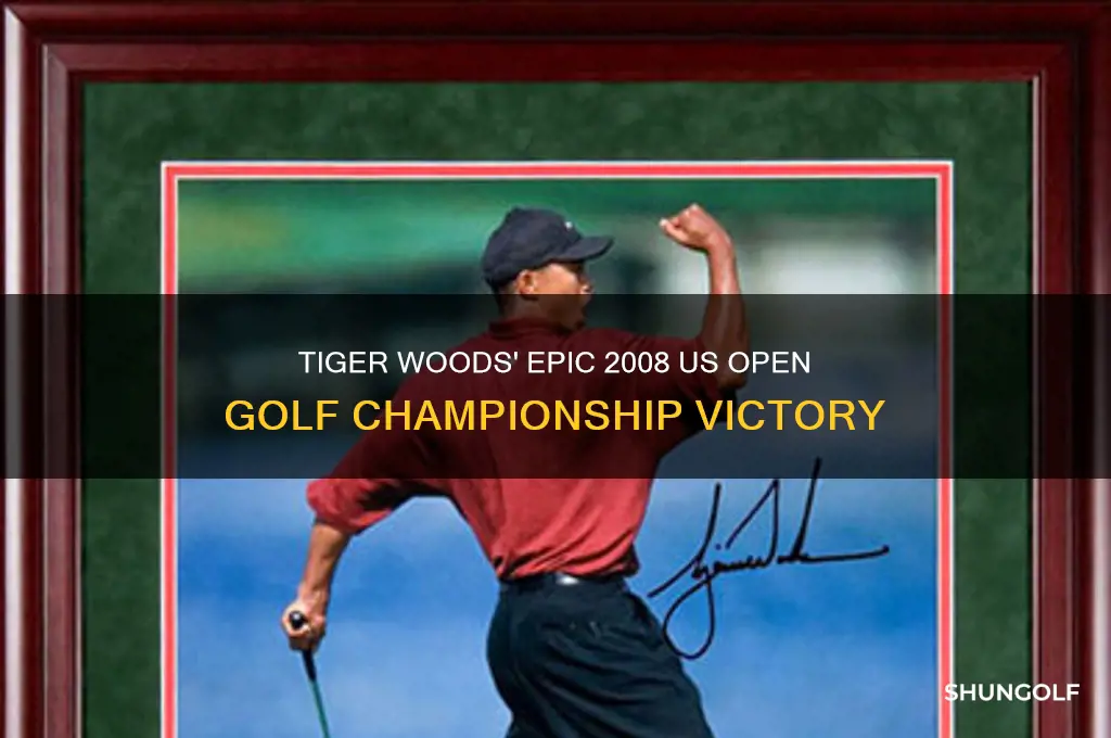 who won the 2008 us open golf