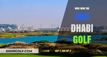 Abu Dhabi Golf Championship: Celebrating the 2023 Tournament Winner