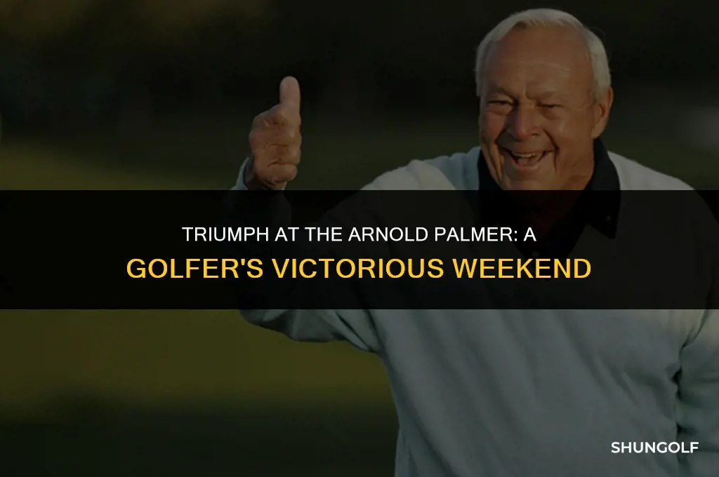 who won the arnold palmer golf tournament