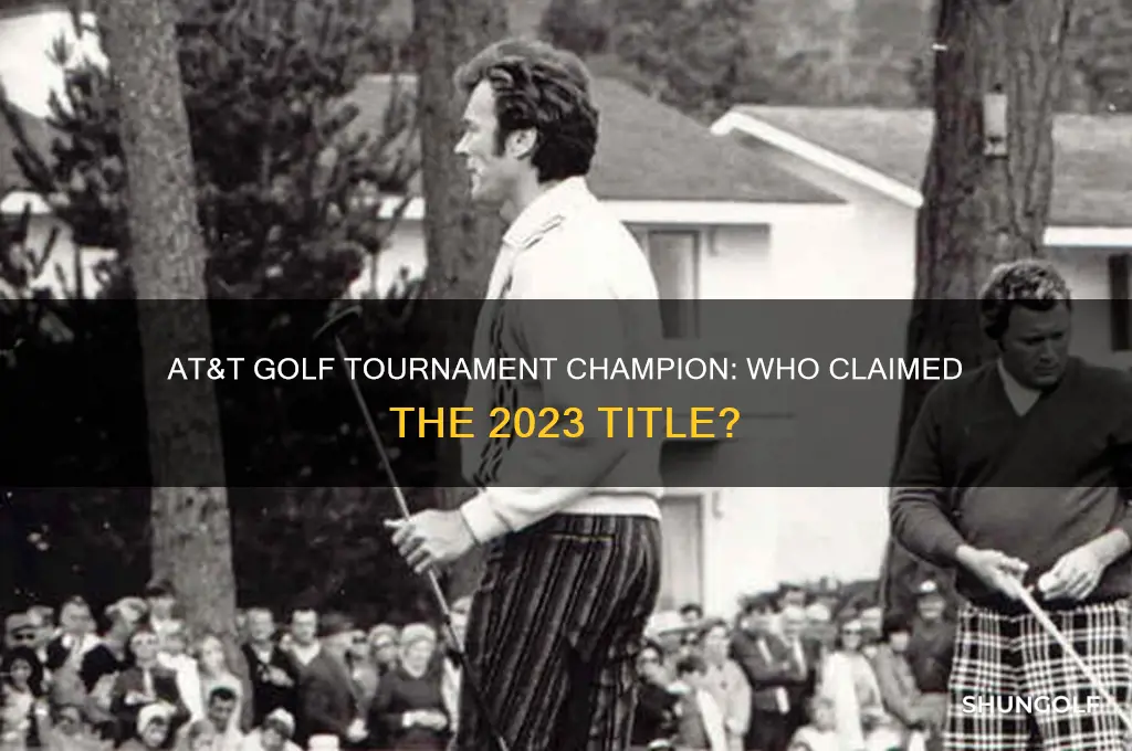 who won the at&t golf tourniment