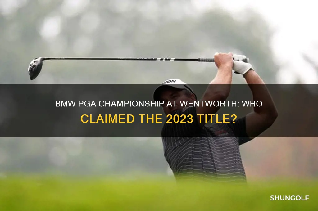 who won the bmw golf at wentworth