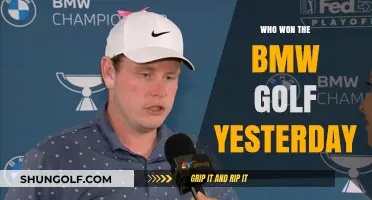 BMW Golf Tournament Results: Yesterday's Champion Revealed in Exciting Finale