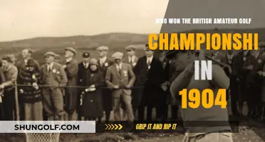 1904 British Amateur Golf Champion: Unveiling the Historic Winner