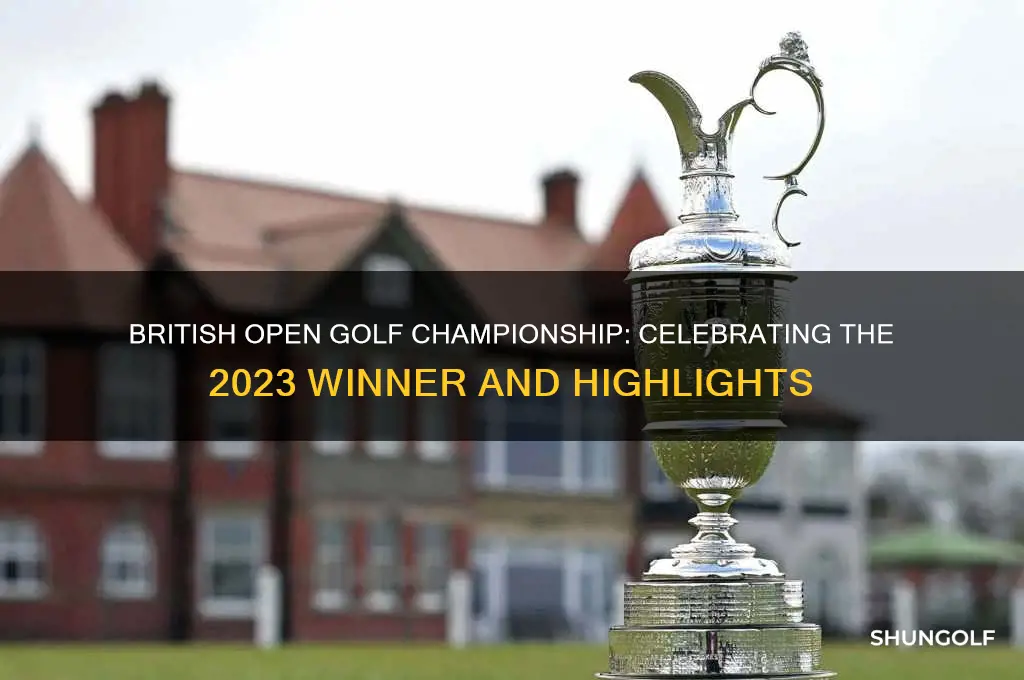 who won the british open golf championship