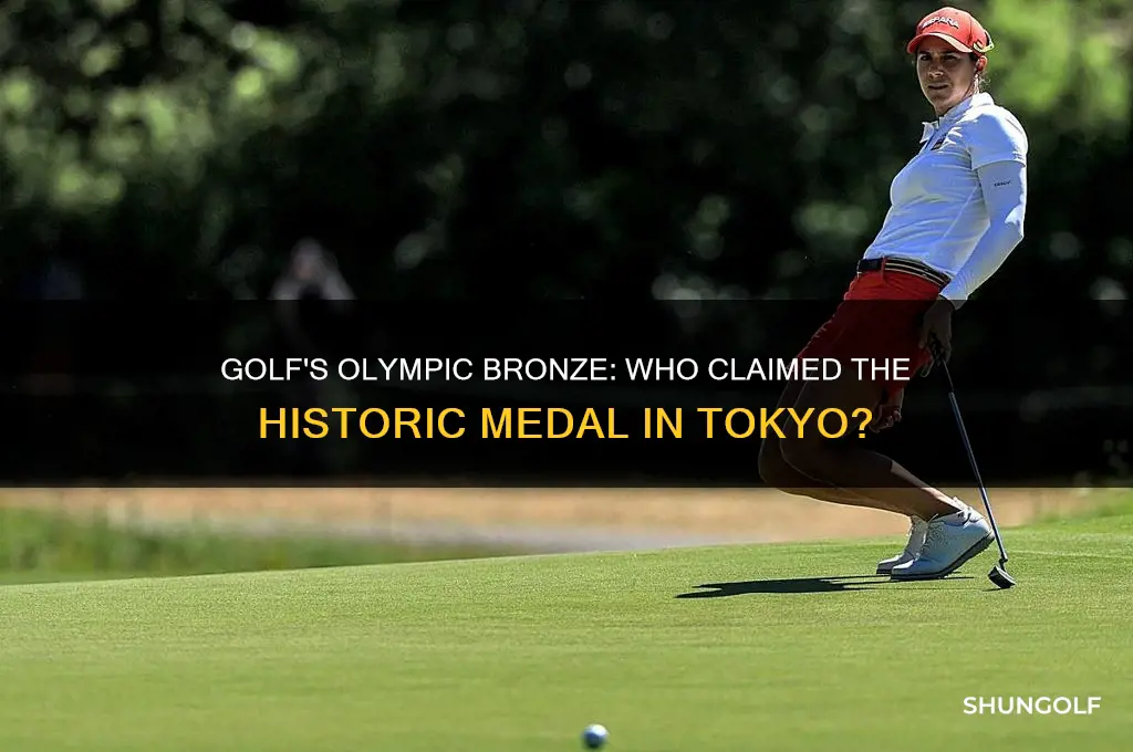 who won the bronze medal in golf at the olympics