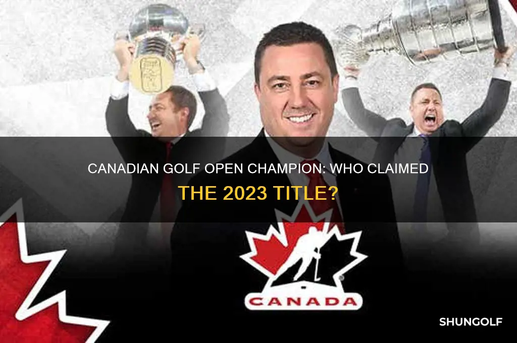 who won the canadian golf open