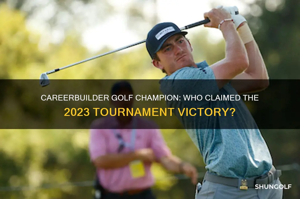 who won the career builders golf
