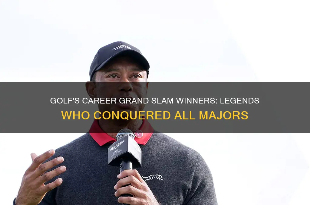 who won the career grand slam in golf