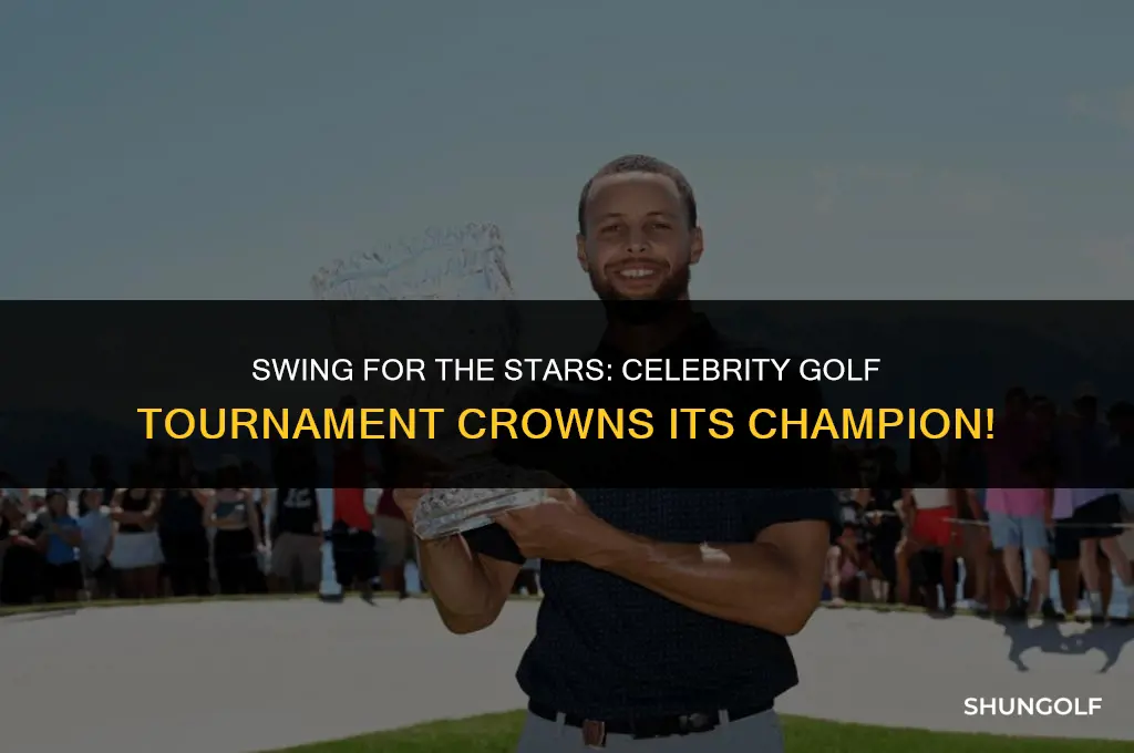 who won the celebrity golf tournament