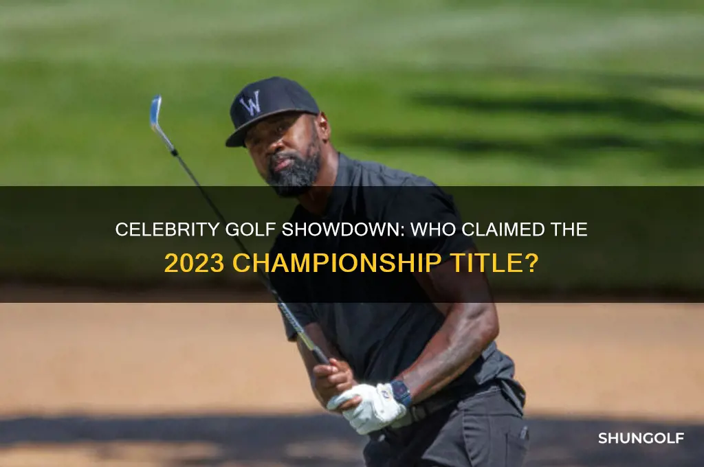 who won the celebrity golf