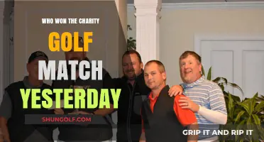 Charity Golf Match Results: Who Claimed Victory Yesterday?
