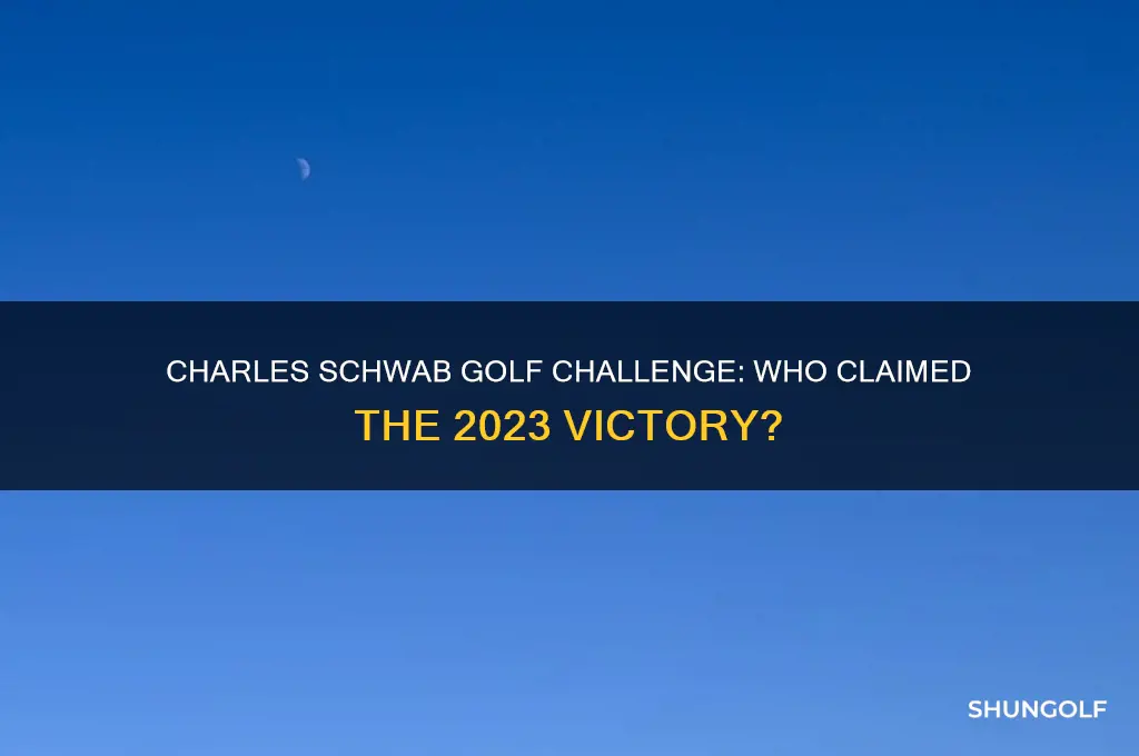 who won the charles schwab golf