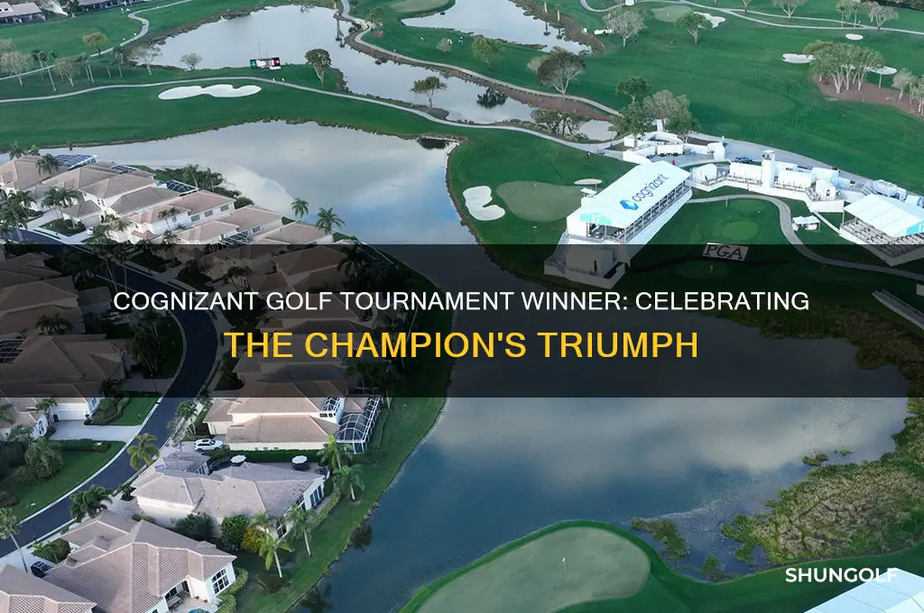 who won the cognizant golf