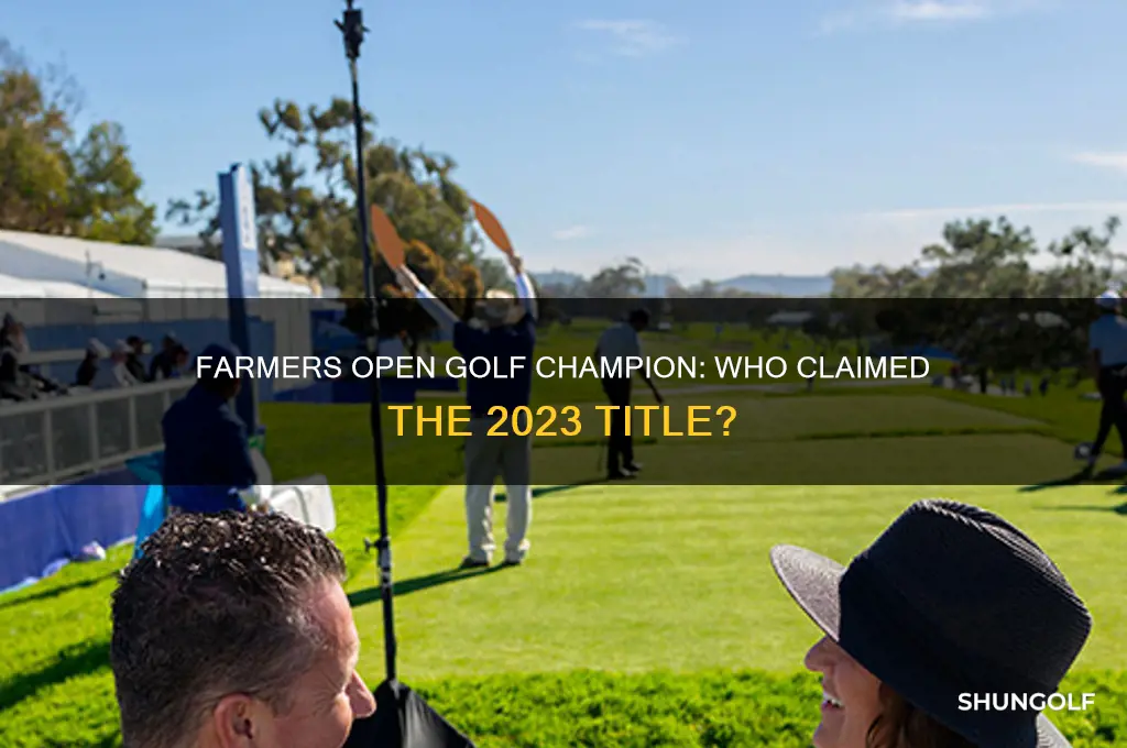 who won the farmers open golf