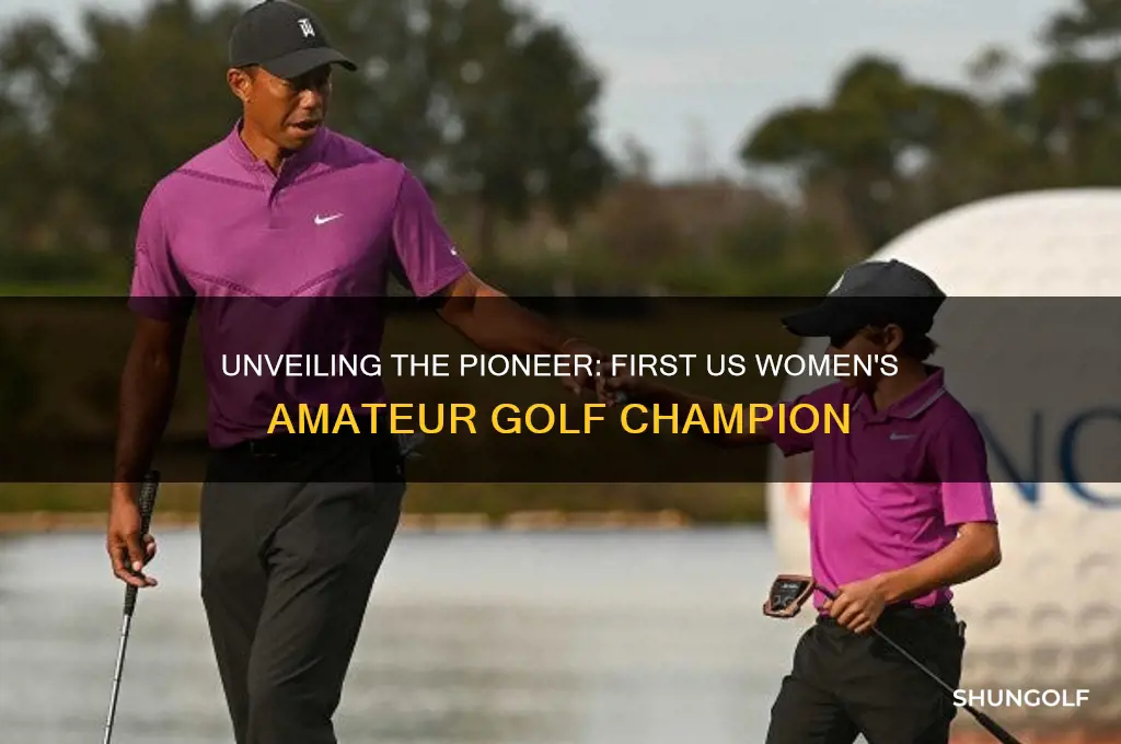 who won the first us women