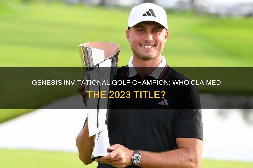 who won the genesis golf