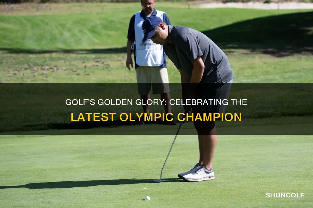 who won the gold for golf
