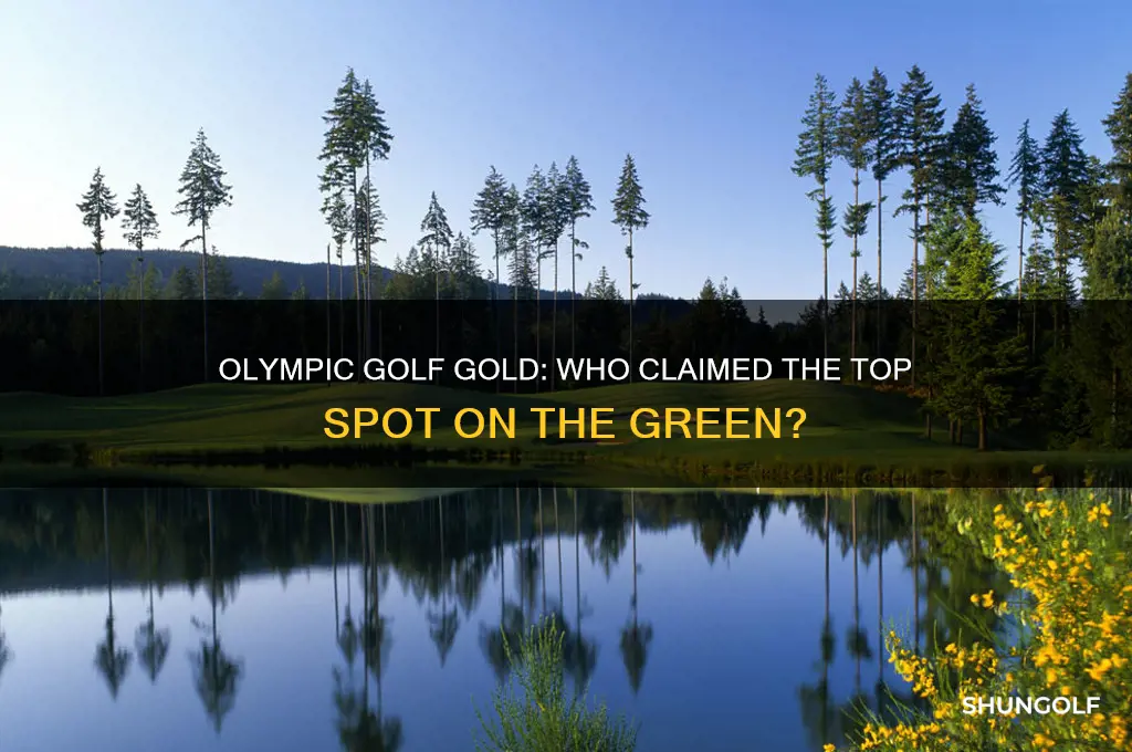 who won the gold in olympic golf