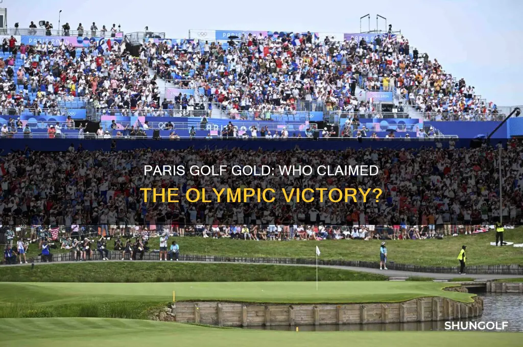 who won the gold medal in golf in paris