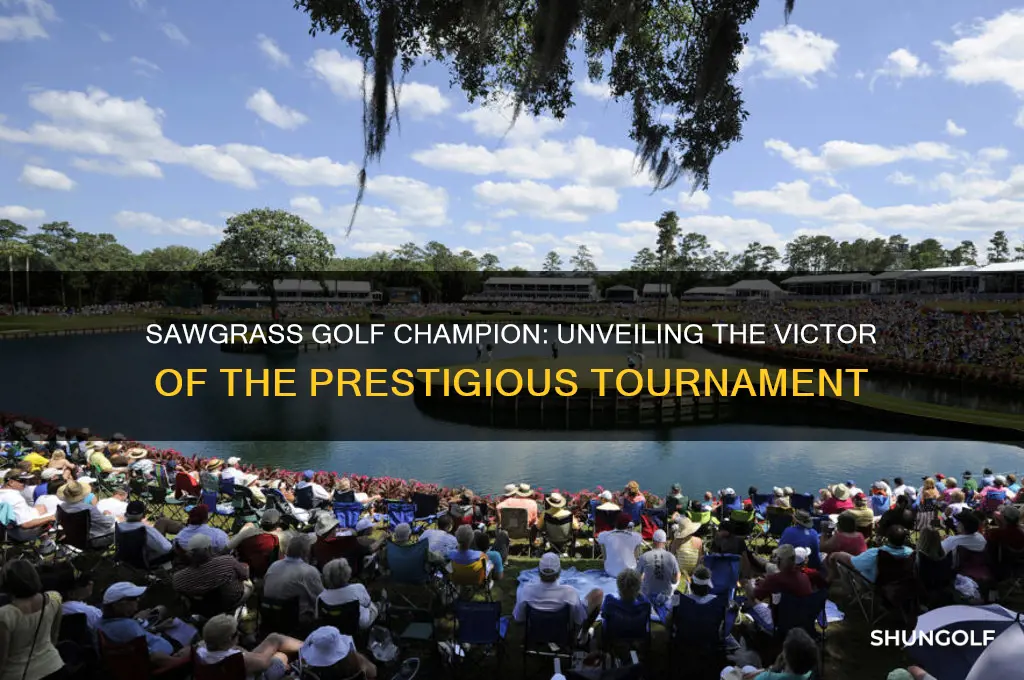 who won the golf at sawgrass