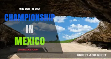 Mexico Golf Championship Winner: Celebrating the 2023 Champion's Victory