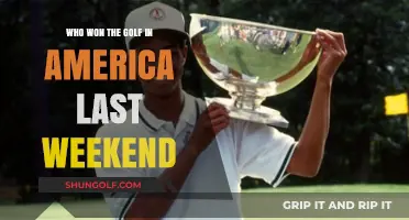 Exciting Golf Weekend: Who Claimed the American Tournament Victory?