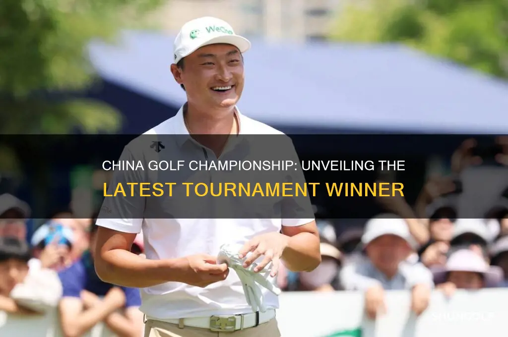 who won the golf in china