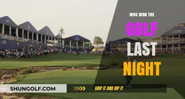 Last Night's Golf Champion: Who Claimed the Victory on the Green?