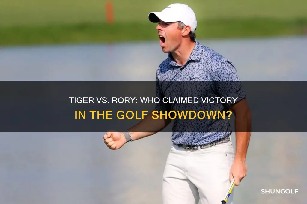 who won the golf match between tiger and rory