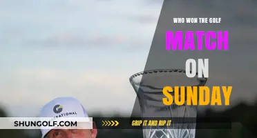 Sunday's Golf Match Winner: A Recap of the Exciting Showdown