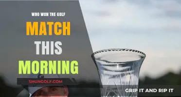 Exciting Golf Match Results: Who Claimed Victory This Morning?