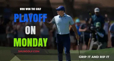 Monday Golf Playoff: Who Claimed the Dramatic Sudden-Death Victory?