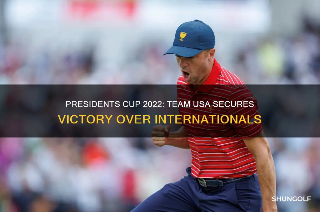 who won the golf presidents cup