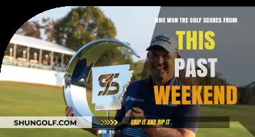 Weekend Golf Scores: Who Claimed Victory on the Greens?