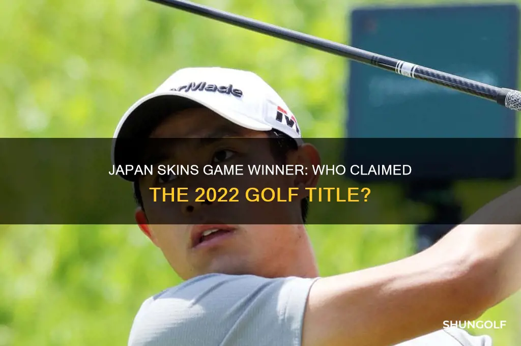 who won the golf skins game in japan