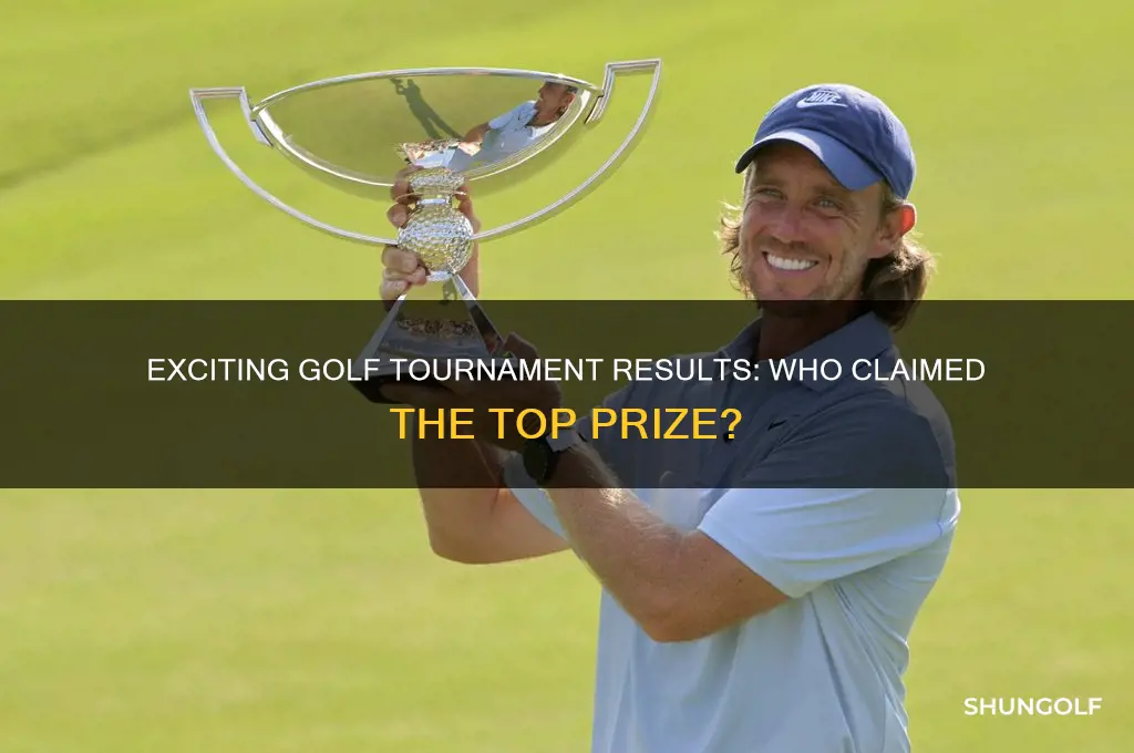 who won the golf topurn
