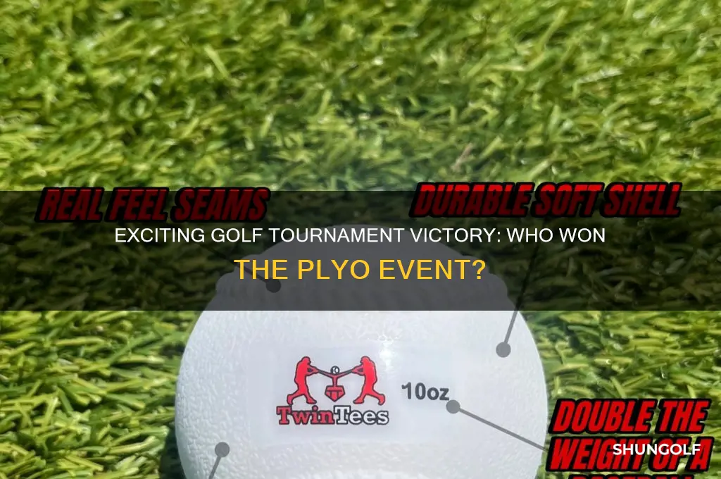 who won the golf tuornamet that had a plyo