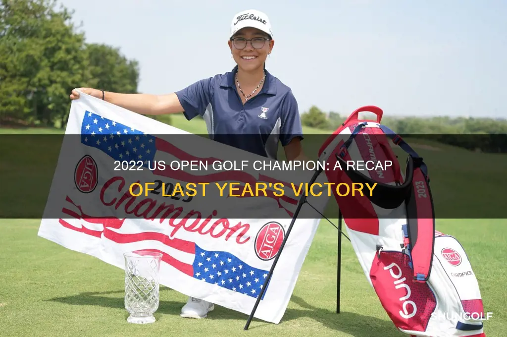who won the golf us open last year