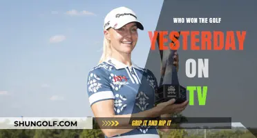 Yesterday's Golf TV Winner: Who Claimed the Championship Title?