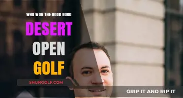 Who Won the Good Good Desert Open Golf Tournament?